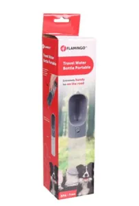 Flamingo Bidon Z Szarym Podajnikiem