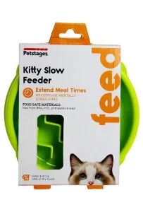 Petstages Cat Slow Feeder Xs Green
