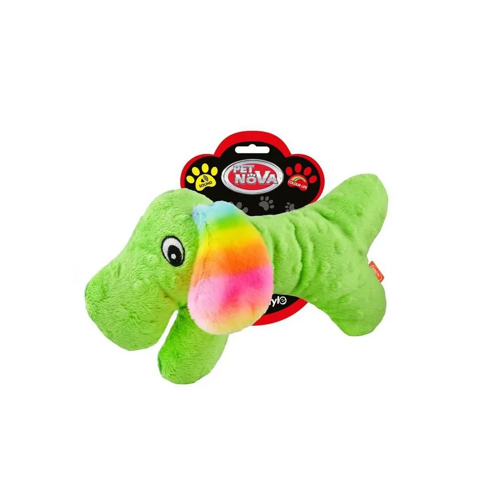 Pet Nova Plusz Pies Zielony