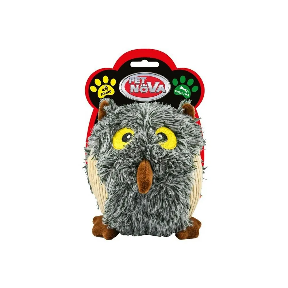 Pet Nova Plusz Sowa Szara