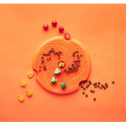 Pdh Spin Lick Frisbee Orange Medium 203