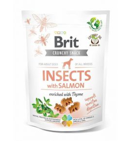 BRIT PIES 200g SNACK INSECT SALMON /6
