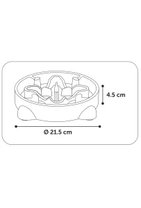 Flamingo Slow Feeder Miska M 800Ml Nieb. 21,5Cm