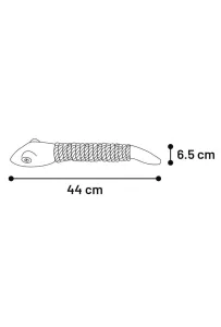 Flamingo Wąż Ze Sznura Monsjo Green/Black 44Cm