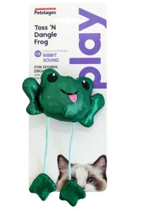 Petstages Toss 'N Dangle Frog – Interaktywna Zabawka dla Kota