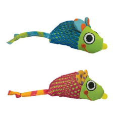 PETSTAGES MYSZKI BLIZNIACZKI Z KOCIMIĘTKĄ PS327