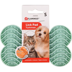FLAMINGO LICK PAD MATA ANTYSTRESOWA S 15cm ZIEL.