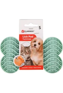 FLAMINGO LICK PAD MATA ANTYSTRESOWA S 15cm ZIEL.