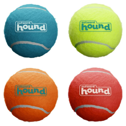 OUTWARD HOUND PIŁKI TENISOWE 4szt MIX  6,35cm M