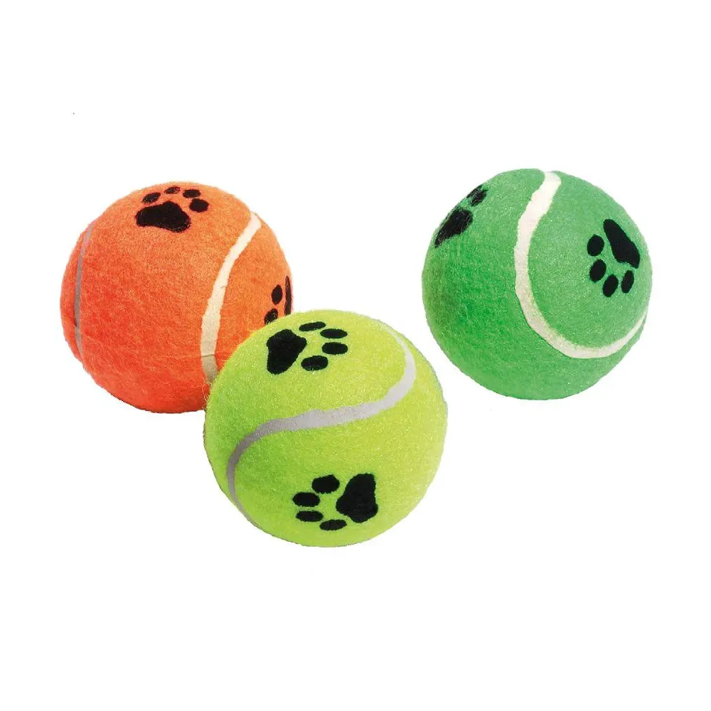 FLAMINGO PISZCZĄCA PIŁKA TENISOWA 3szt