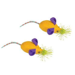 PETSTAGES KOLOROWE MYSZKI 2 szt PS383