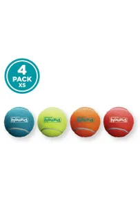 OUTWARD HOUND PIŁKI TENISOWE 4szt MIX  3,81cm XS
