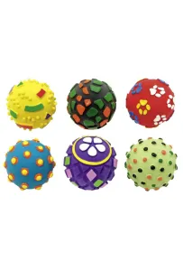 FLAMINGO PIŁKA LATEX FUNNY 8cm