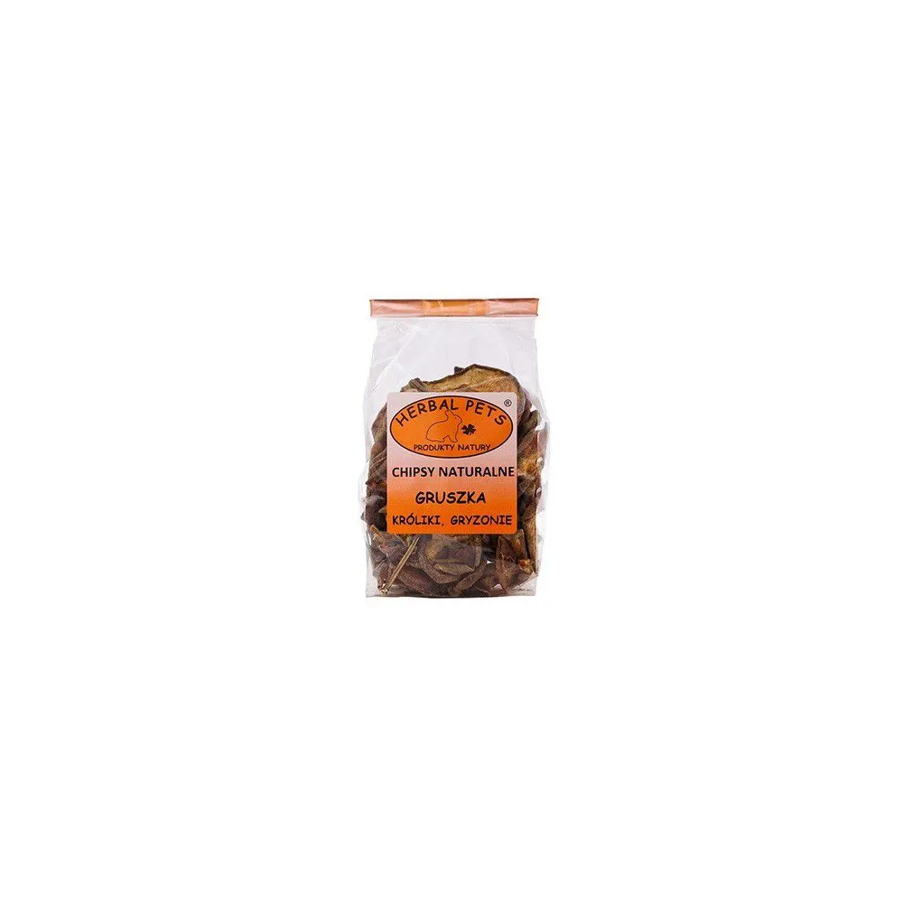 Herbal Pets Chipsy Gruszka 75G /10           Lok.26