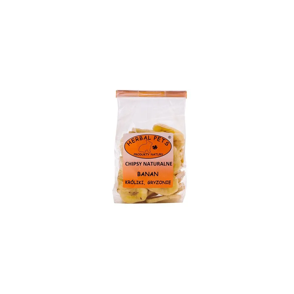 Herbal Pets Chipsy Bananowe 75G /10           Lok.25