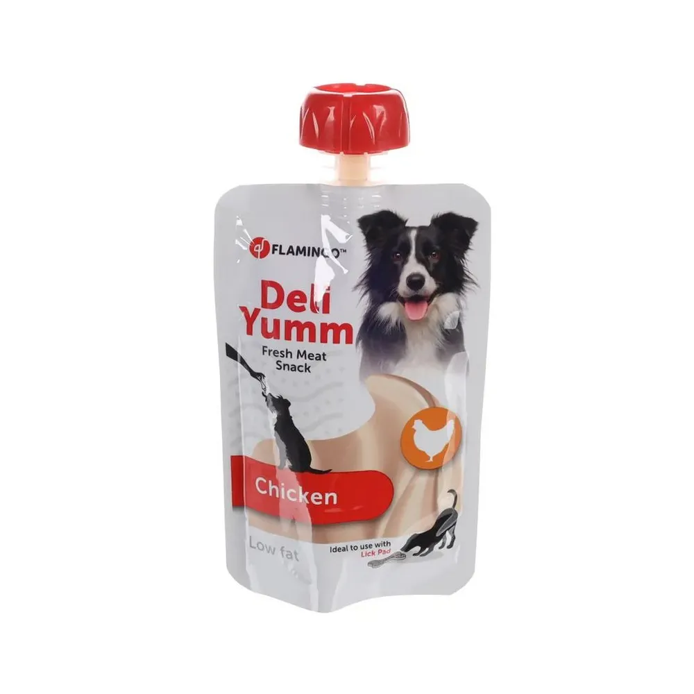 FLAMINGO PASTA DLA PSÓW 90g KURCZAK 520654
