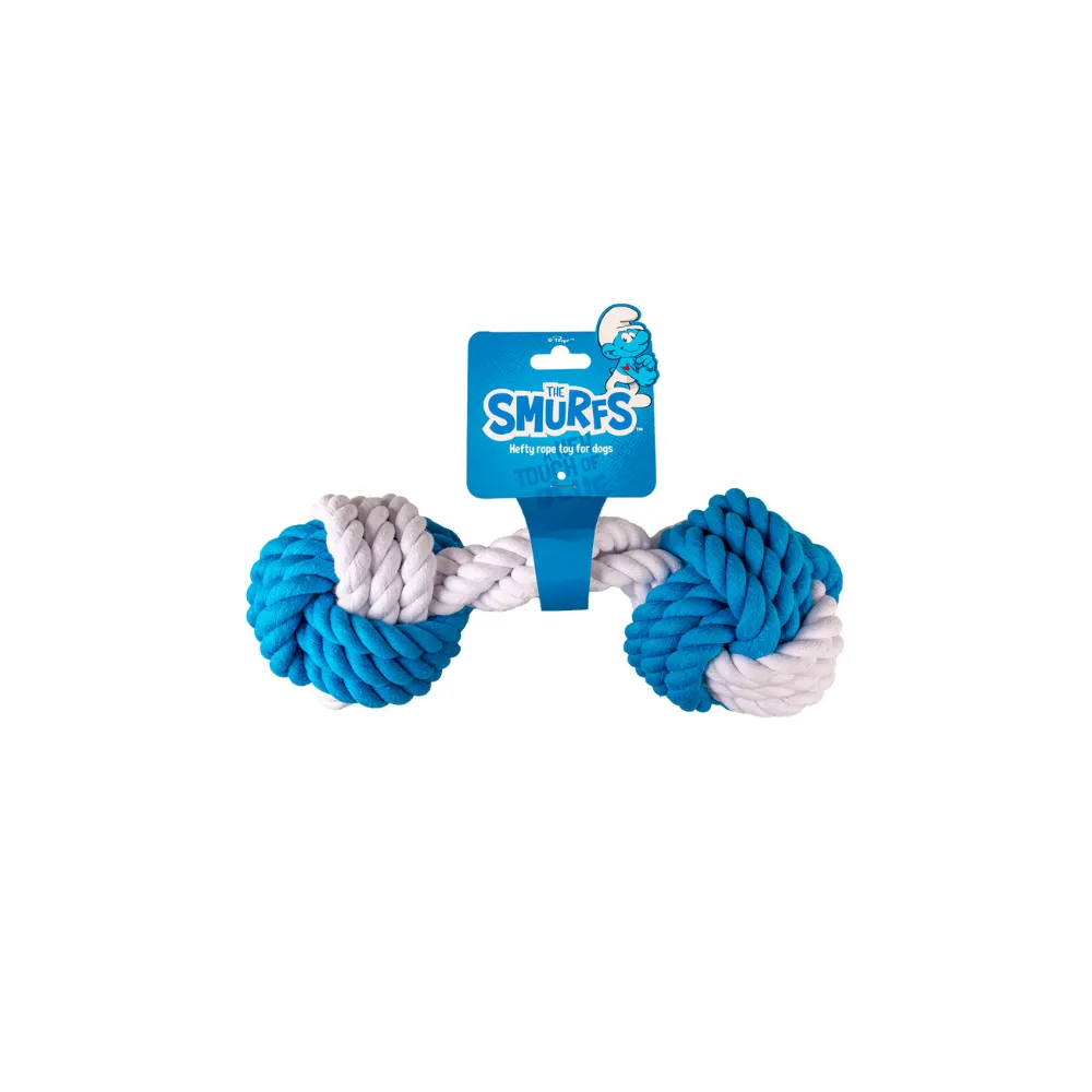 Duvo+ Smerfy Zabawka Sznur Hantla 30Cm 13610