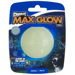 Świecąca w ciemności piłka dla małego psa Chuckit! Max Glow Ball Small 5cm