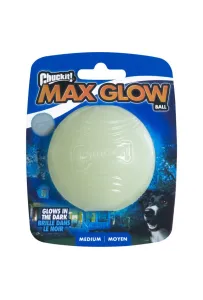 Świecąca w ciemności piłka dla psa Chuckit! Max Glow Ball Medium 6.5cm