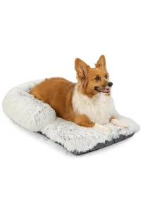 BEST FRIENDS CRATE MAT BOLSTER 75X43CM FROST
