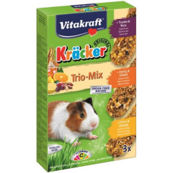 Vitakraft Kracker Kolby Świnka Trio-Mix  Orzech & Miód & Cytrusy 3Szt. /10