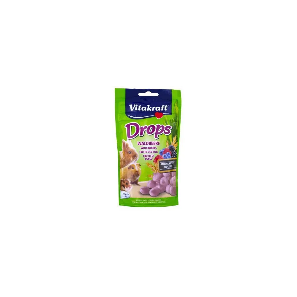 Vitakraft Dropsy Królik Leśne 75G /9