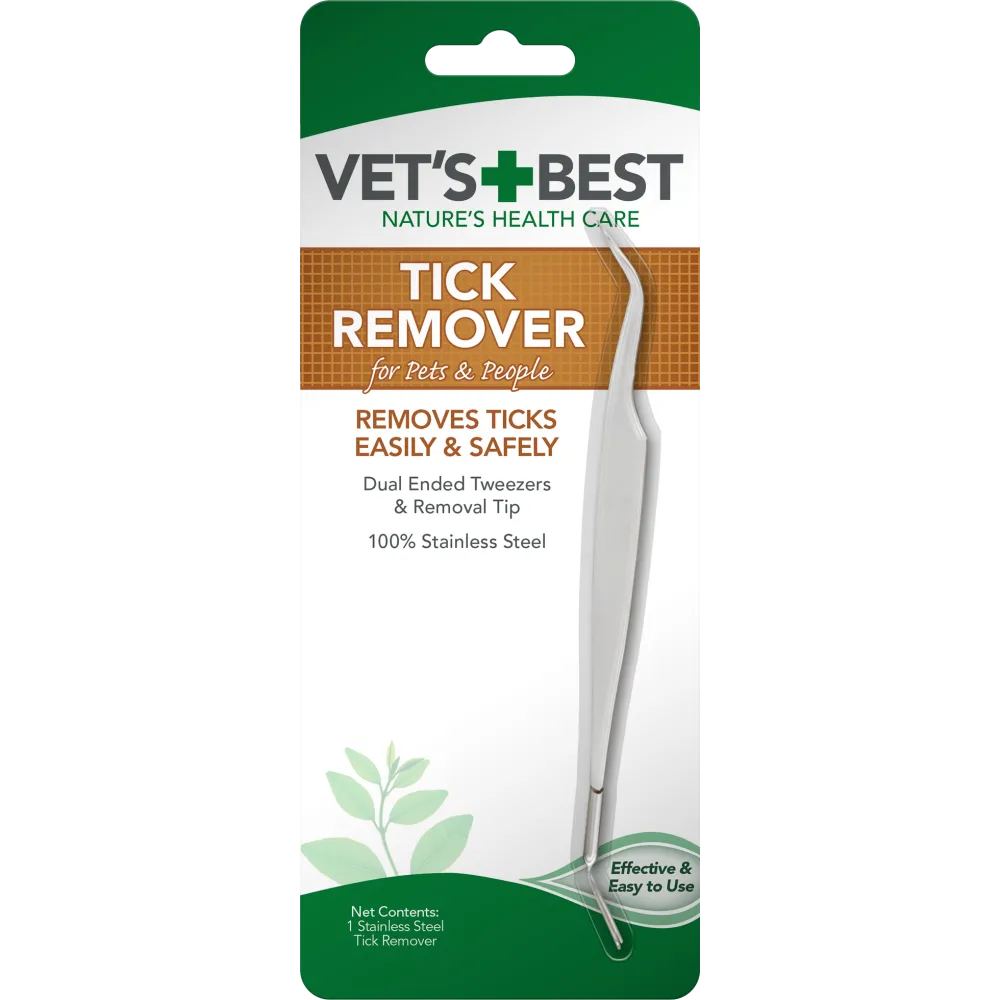 VET'S BEST STALOWY HACZYK DO USUWANIA KLESZCZY