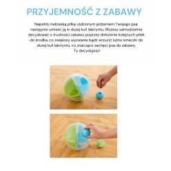 Gra Nina Ottosson Dog Kula Labirynt Zielona