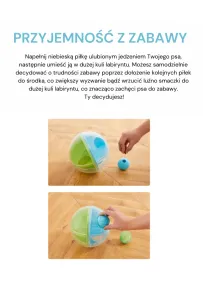 Gra Nina Ottosson Dog Kula Labirynt Zielona