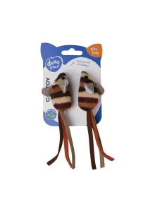 Duvo+ Zab. Kot Myszki Materiałowe 2Szt     13,5X4,5X2,5Cm 12056