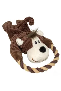 Duvo+ Zabawka Gryzak Małpa+Sznur          32.5X16X7.5Cm