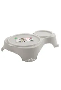 Pet Nova Miska Podwójna Z Pokrywką        1L+0,28L Cappuccino