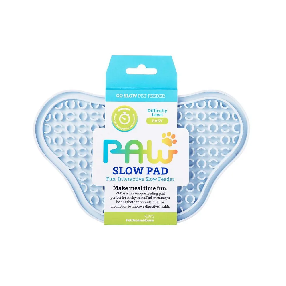 Pet Dream House Lick Slow Pad Baby Blue   13X22.5Cm
