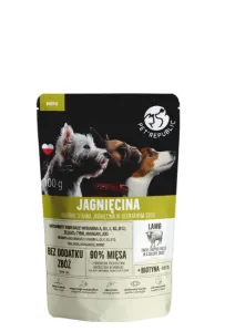 Pet Republic Pies Saszetka 100G           Jagnięcina Mini Sos /24