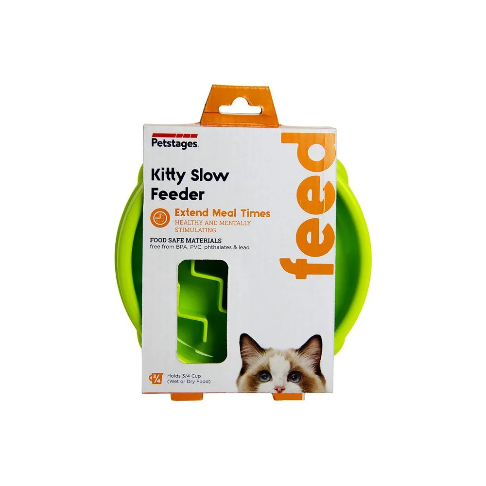 Petstages Kitty Slow Feeder Miska         Spowalniająca Kot 180Ml
