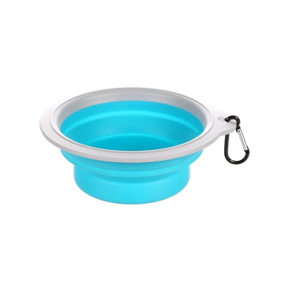 FLAMINGO MISKA PODRÓŻNA BUBO 625ml BLUE/GREY