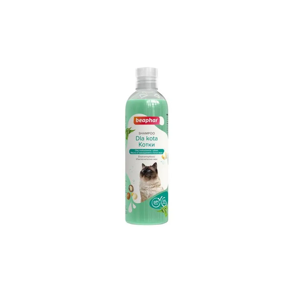 Beaphar Szampon 250Ml Dla Kota Makadamia  I Aloes