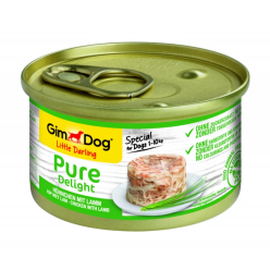 Gimdog Pusz.150G Pure Delight Kurczak &   Jagnięcina /18