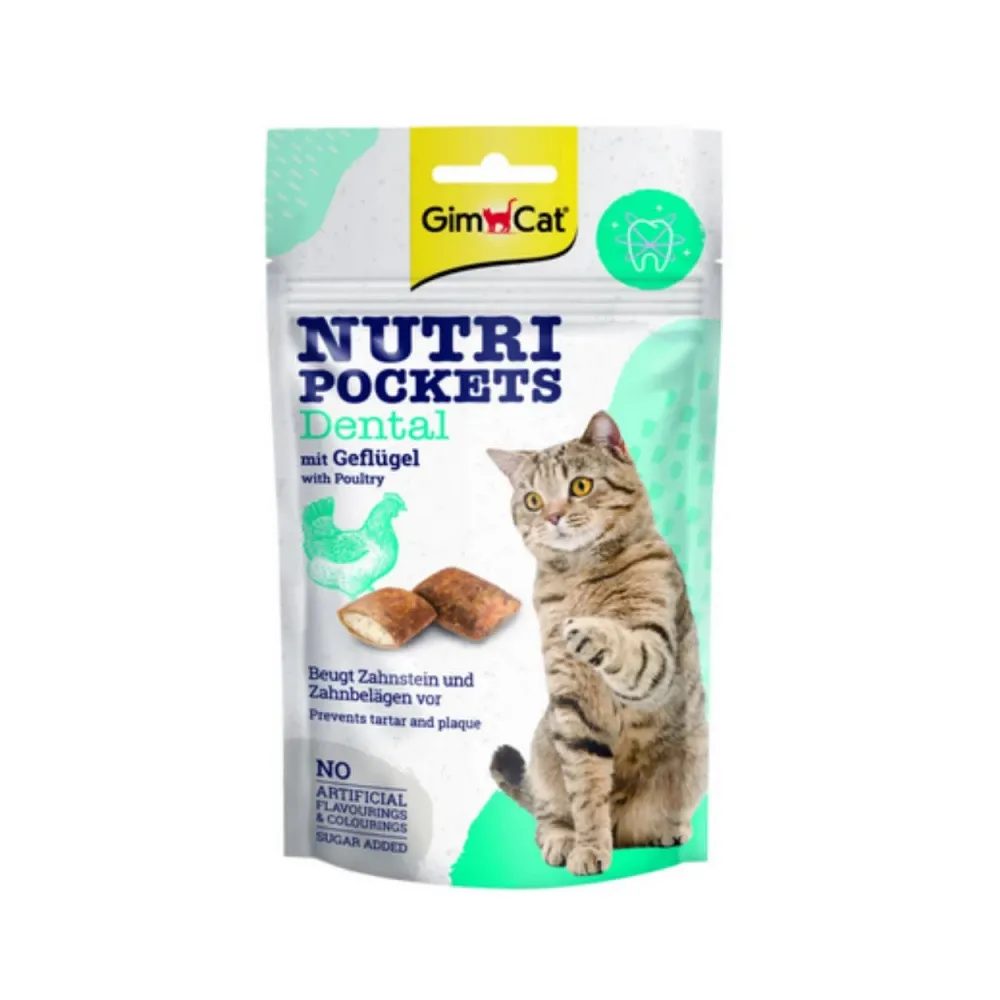Gimcat Nutri Pockets 60G Dental Drób