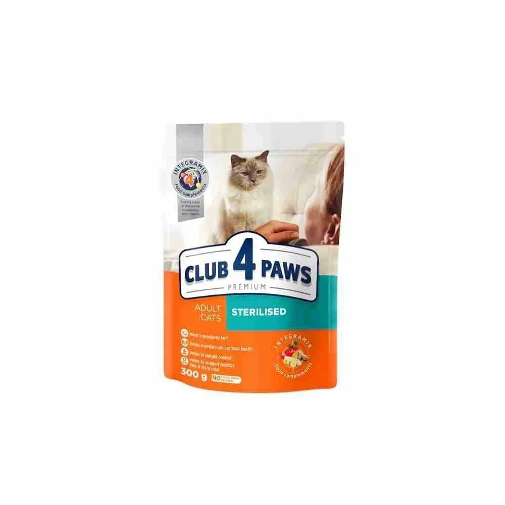Club4Ł Kot 300G Sterilised Kurczak /15