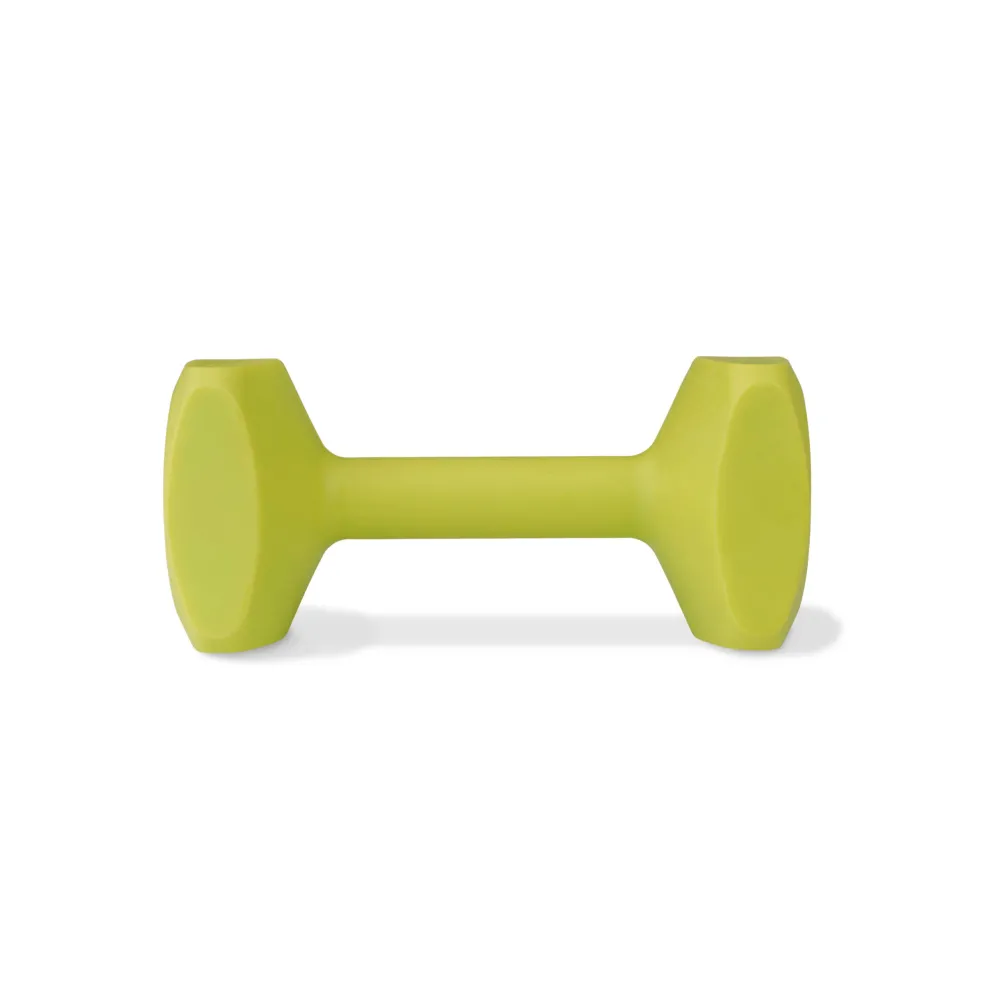 COACHI DUMBBELL APORT HANTEL ŚREDNI LIMONKOWY