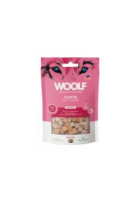 Woolf Soft Przysmak Pies 100G             Monoprotein Mix Cubes Salmon
