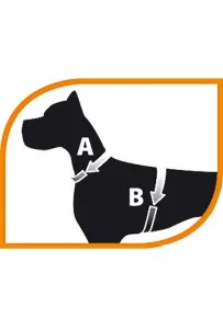 Ferplast Ergocomfort P Szelki XS czerwony [75462922]