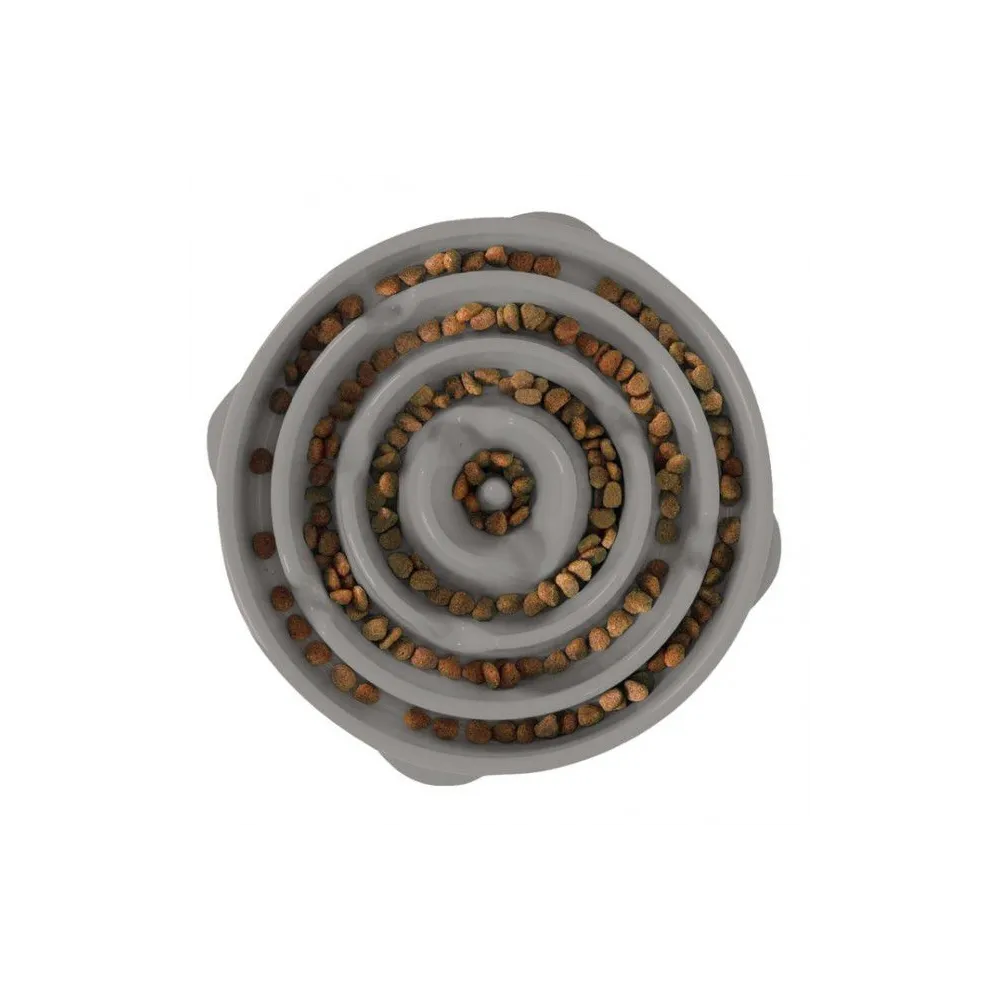 Outward Hound Fun Feeder Miska szara [69892]