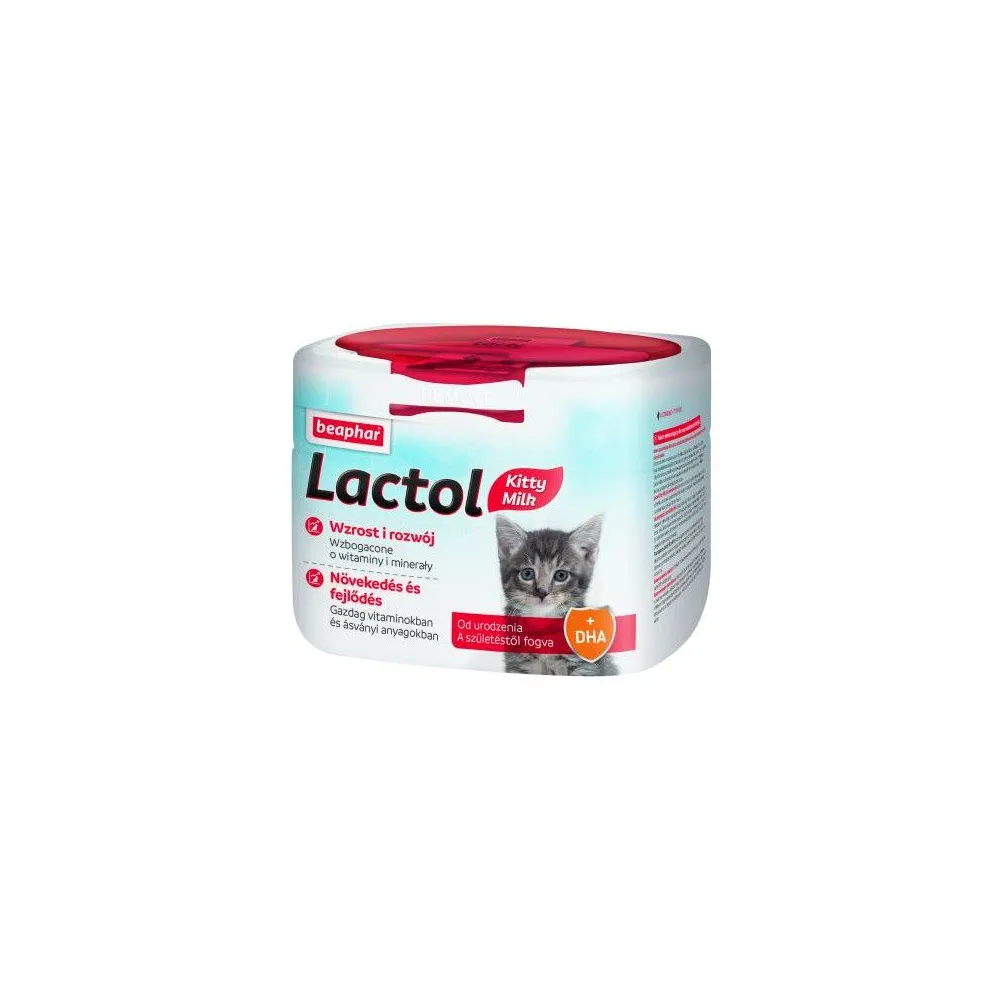 Beaphar Lactol Kitty Milk - preparat mlekozastępczy dla kociąt 250g