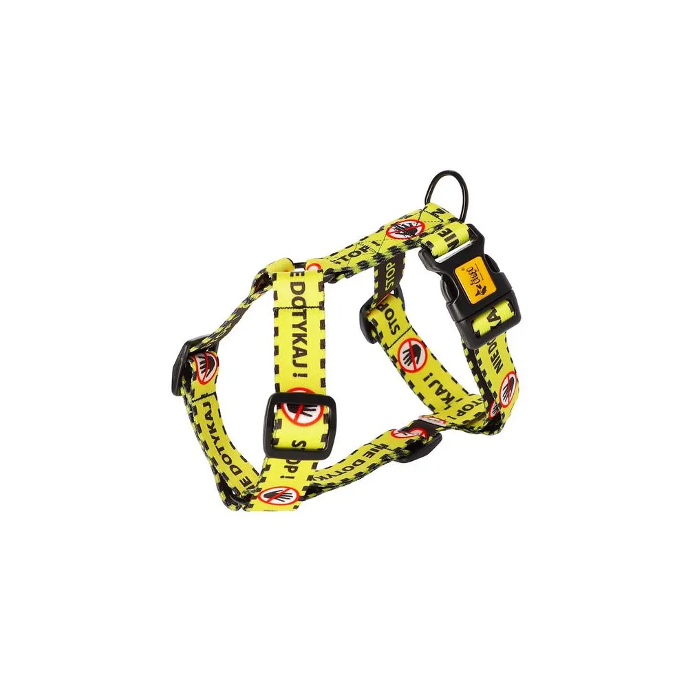 Dingo Szelki dwupaskowe Guard City - Nie Dotykaj rozmiar M