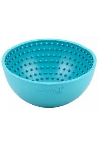 LickiMat Wobble Miska głęboka Jeżyk miękka turkusowa