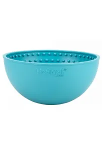 LickiMat Wobble Miska głęboka Jeżyk miękka turkusowa