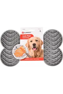 Flamingo Lick Pad Mata antystresowa L szara
