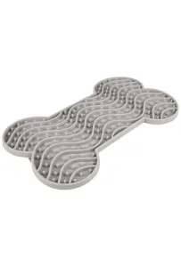 Flamingo Lick Pad Mata antystresowa L szara